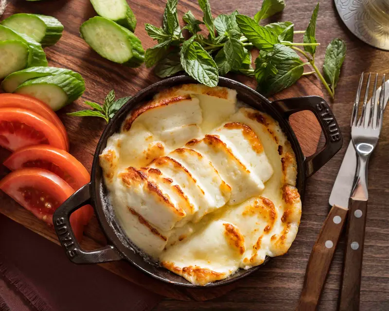 halloumi pan