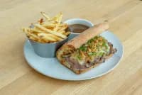 Porcini-Crusted Beef Dip