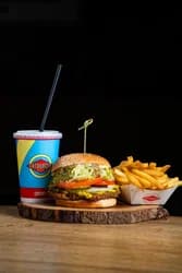 Fatburger Famous Veggie Burger Meal