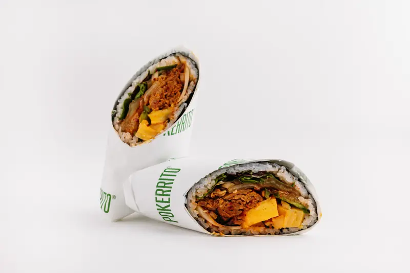 Spicy Pork Pokerrito