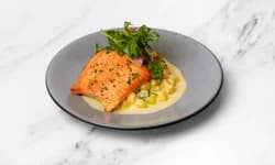 Roasted Salmon Gnocchetti
