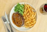 10oz Ribeye Medallion Steak Frites