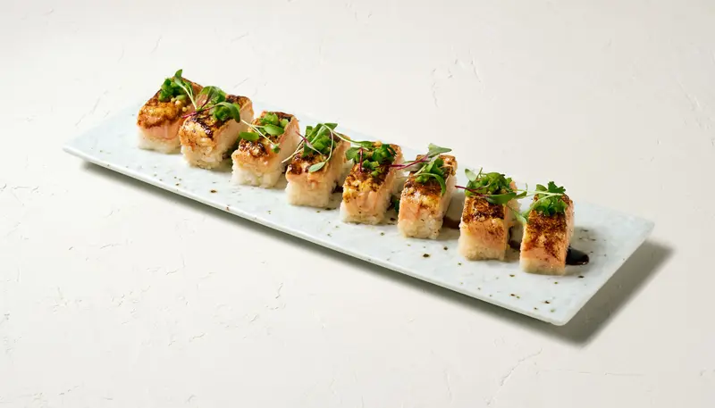 Aburi Salmon Sushi Press