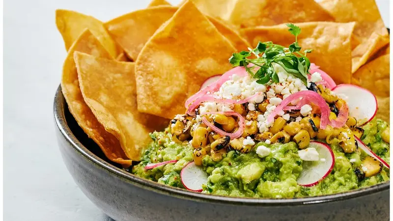 Charred Corn + Avocado Dip