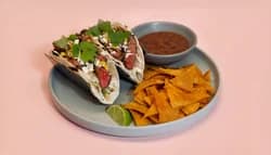 ACHIOTE STEAK TACOS