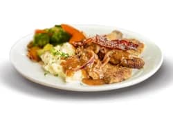 Grilled Liver & Onions