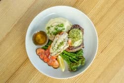 10oz Ribeye Medallion Steak & Lobster