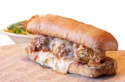 Meatball Hero Sandwich