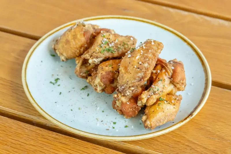 salt + pepper chicken wings