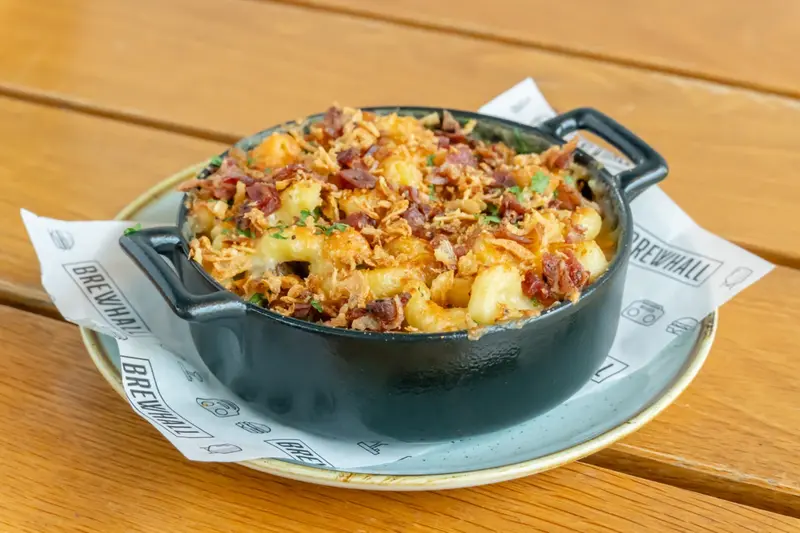 smoked mozzarella + bacon