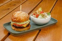 Chickpea Quinoa Burger